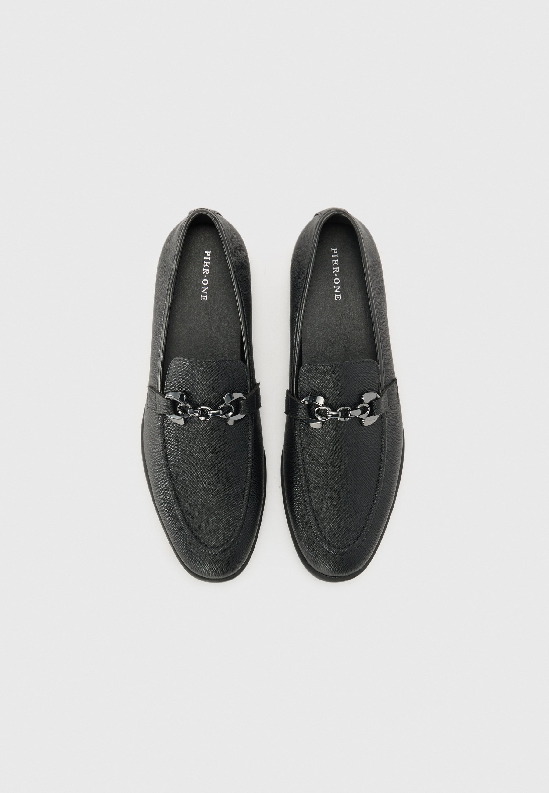 Pier One UNISEX - Instappers - zwart