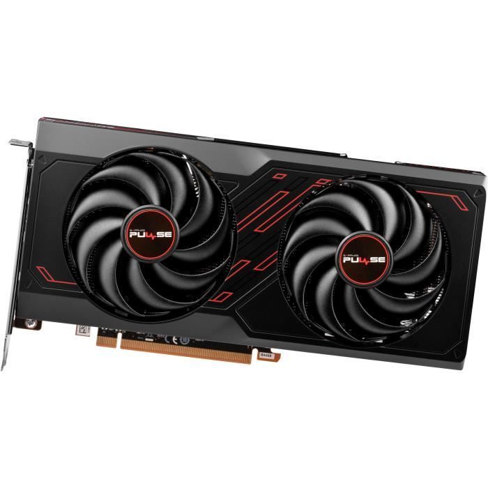 SAPPHIRE - Carte Graphique -  PULSE AMD RADEON™ - RX 7600 GAMING 8GB GDDR6 - HDMI / TRIPLE DP