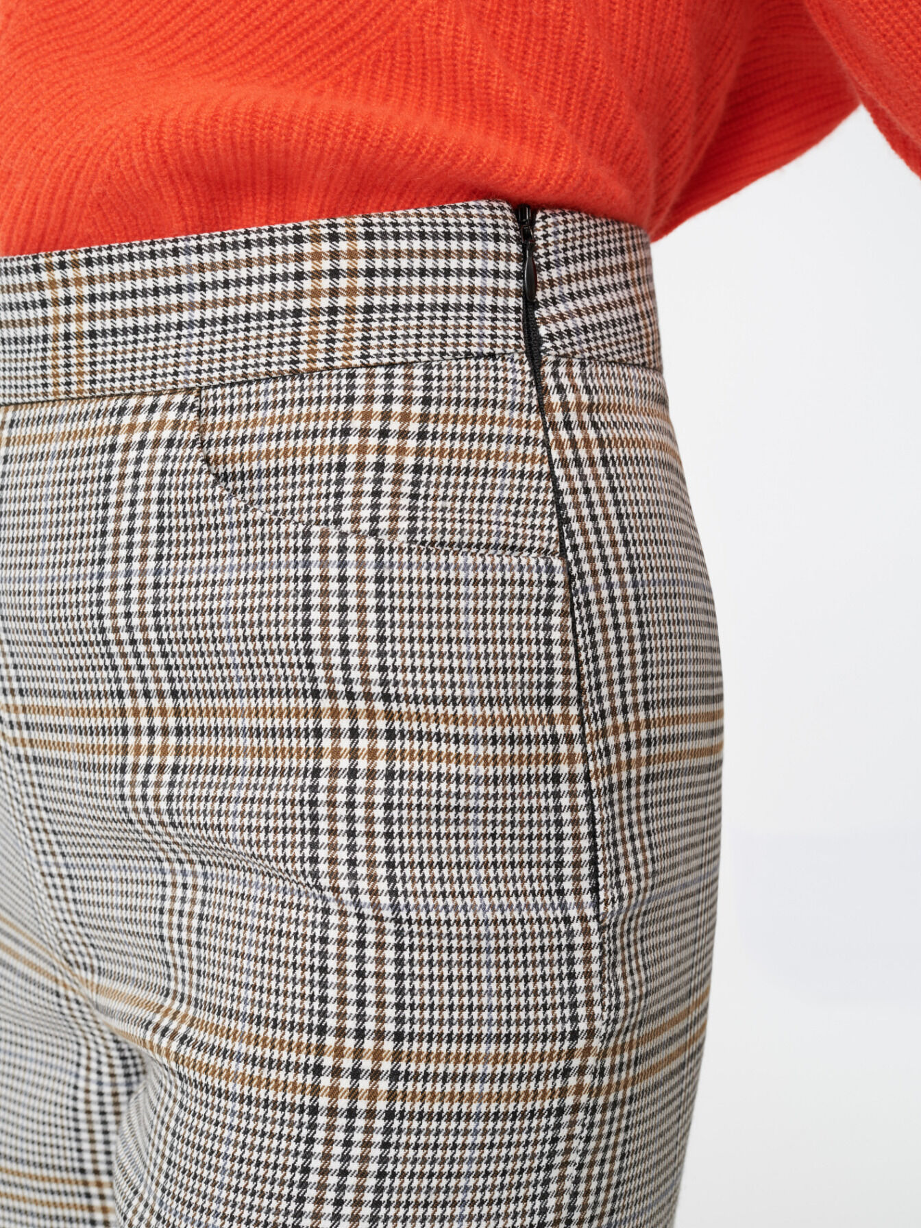 Pantaloni scurți de ciclism în carouri - Gri