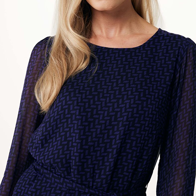  Violettes Kleid für Damen