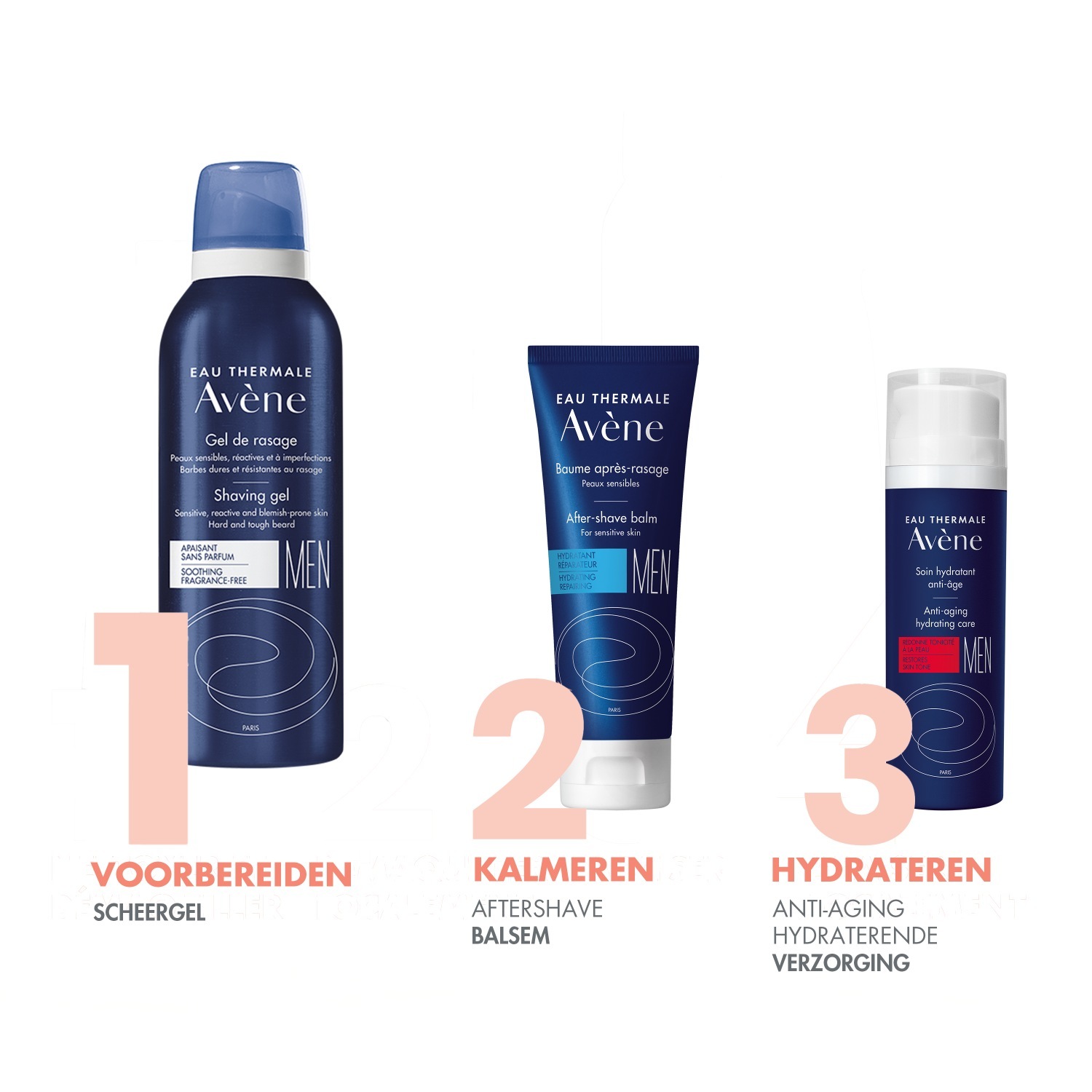 Avène skūšanās želeja vīriešiem - 150 ml