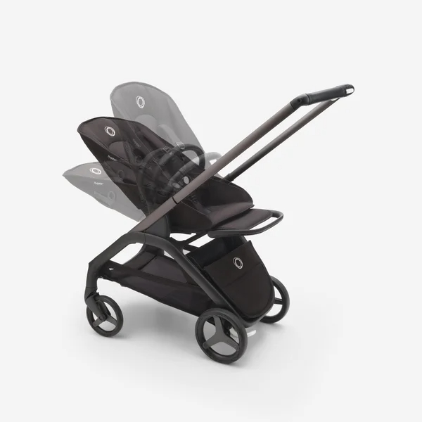 Bugaboo Dragonfly Barnvagnsset Midnight Black/Midnight Black/Svart