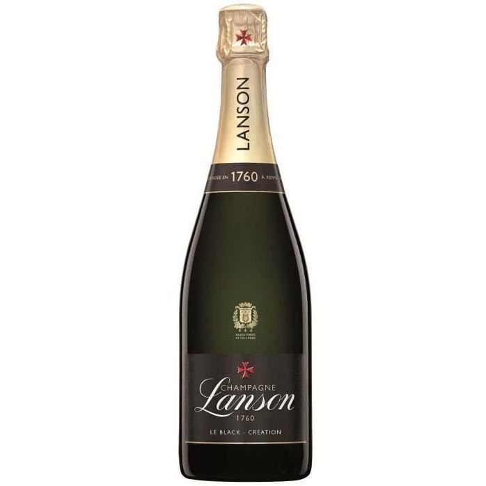 Champagne Lanson le Black Création - Brut 75 cl
