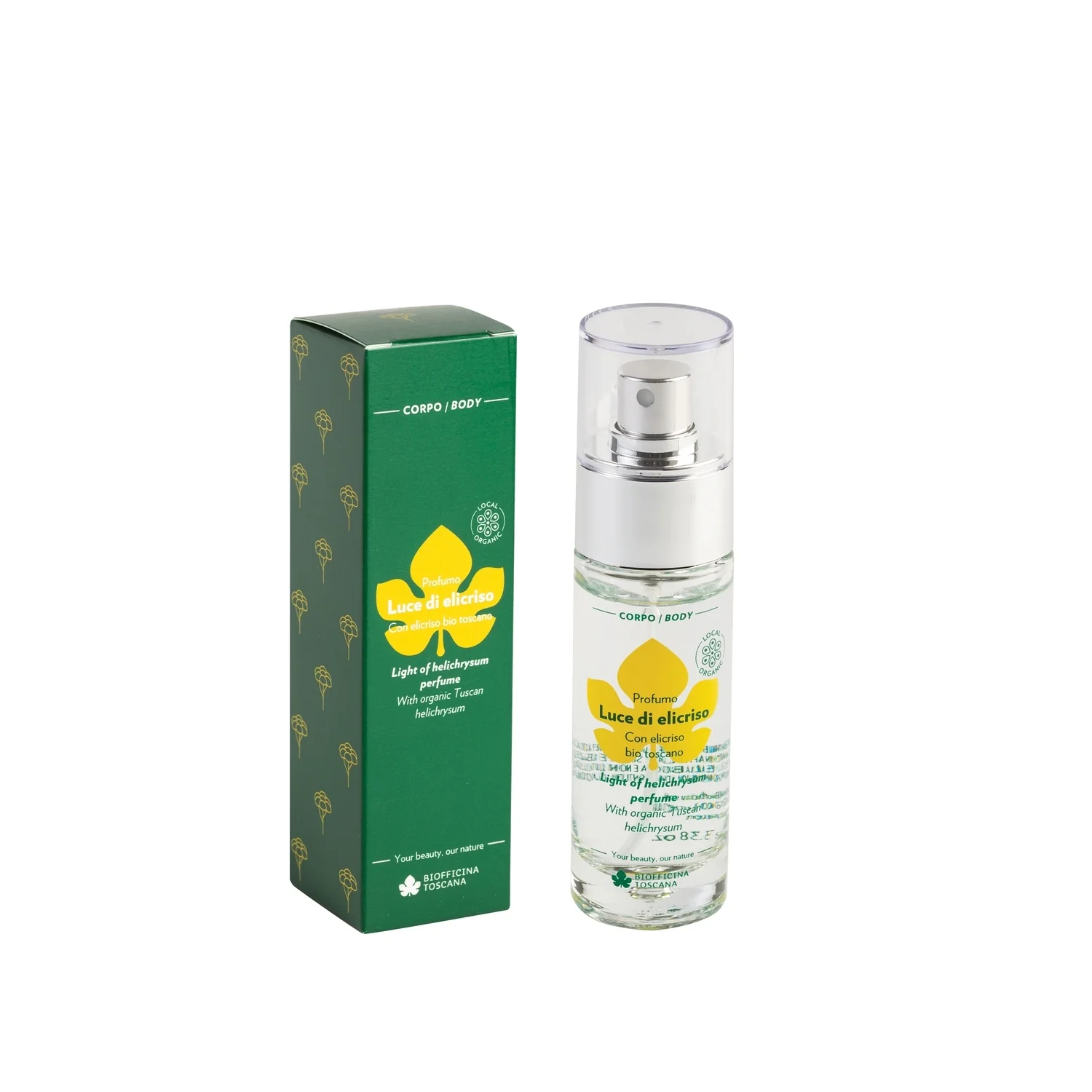 Corpo Profumo Luce di Elicriso - Acqua Aromatica, Acqua Aromatica Unisex