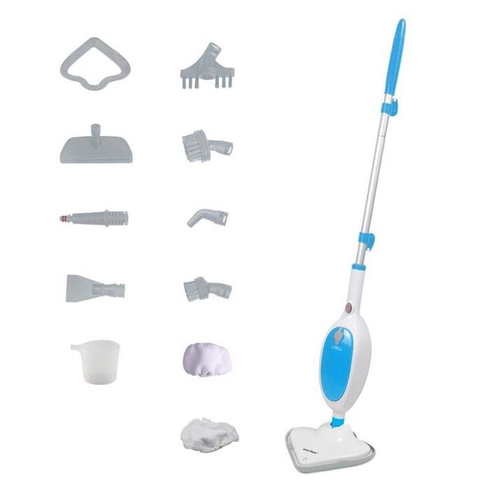 Scopa a vapore - VORTEX - GENUS - 1300 W - 280 ml - Testa girevole a 180°