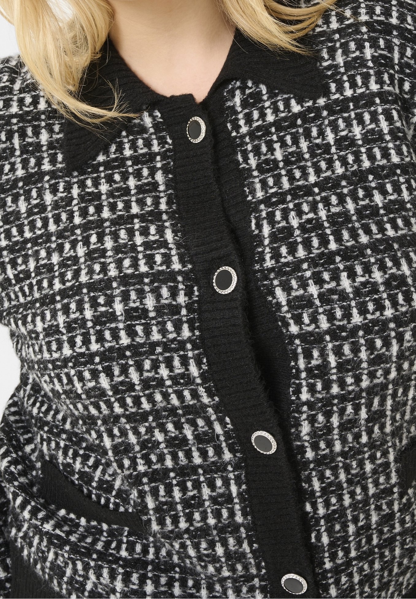 Gilet Kaffe Curve - noir