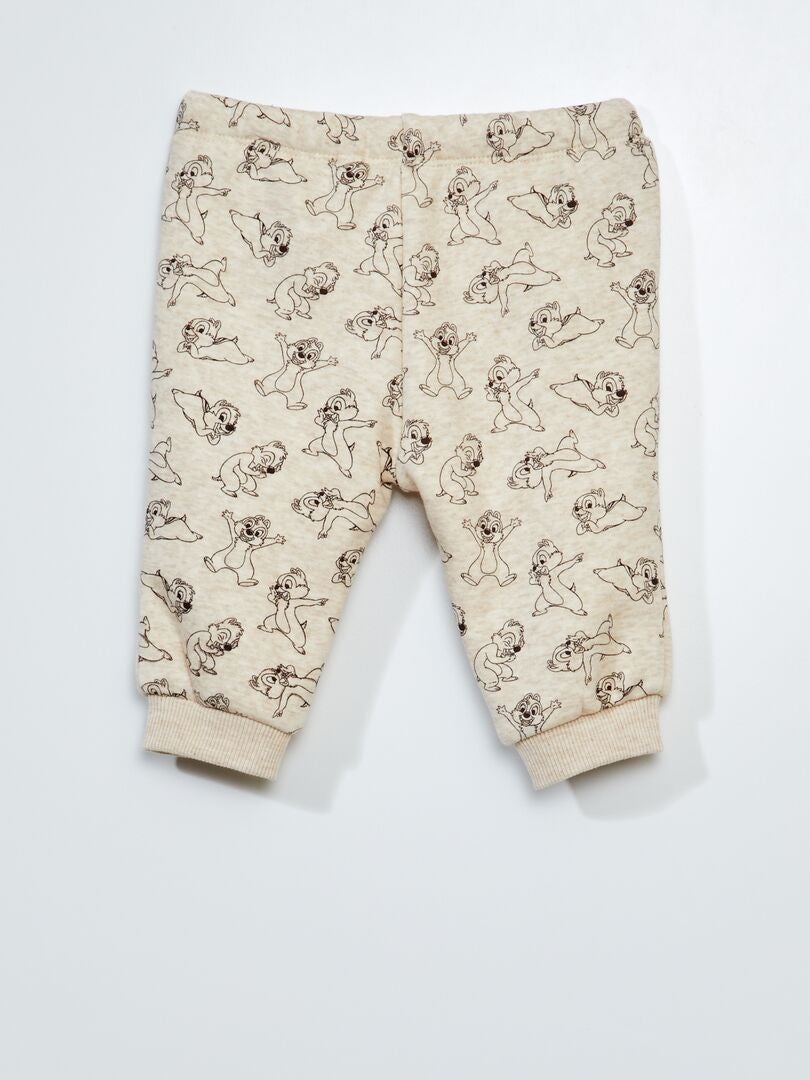 'Disney' joggingbroek - BEIGE