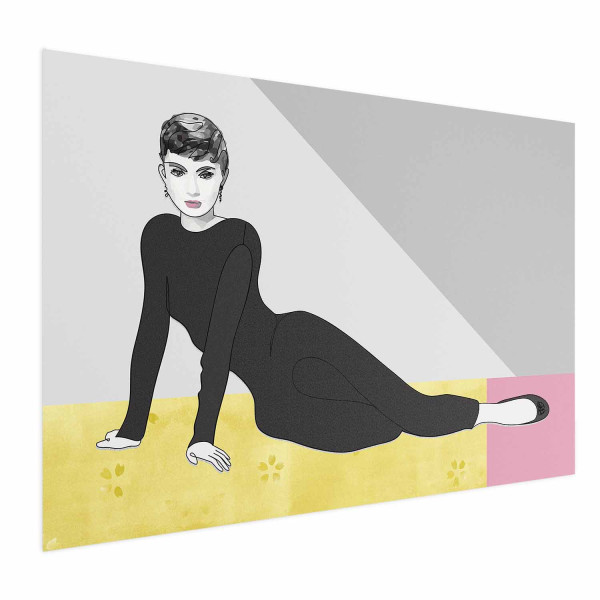Plakat Piękna Audrey 30x21 cm