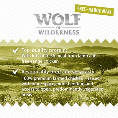 Wolf of Wilderness Ελευθέρας Βόσκησης Μικτές Αγέλες