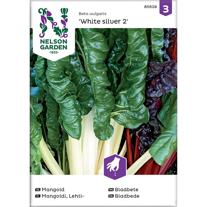 Semillas de jardín Nelson Remolacha Blanca Plata 2