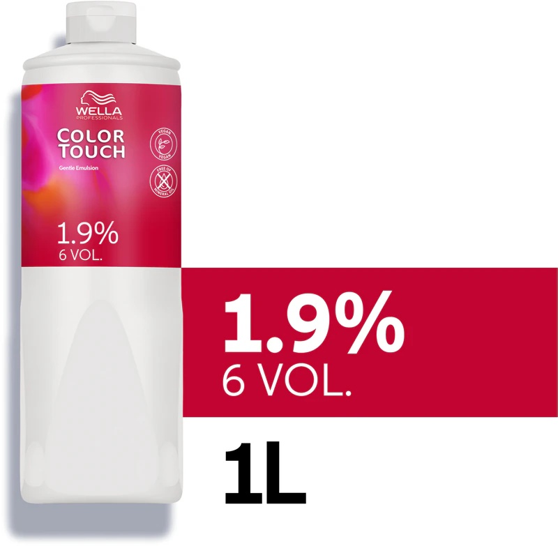 „Wella Professionals Color Touch“ aktyvuojanti emulsija 1,9 %, 6 tūrio.