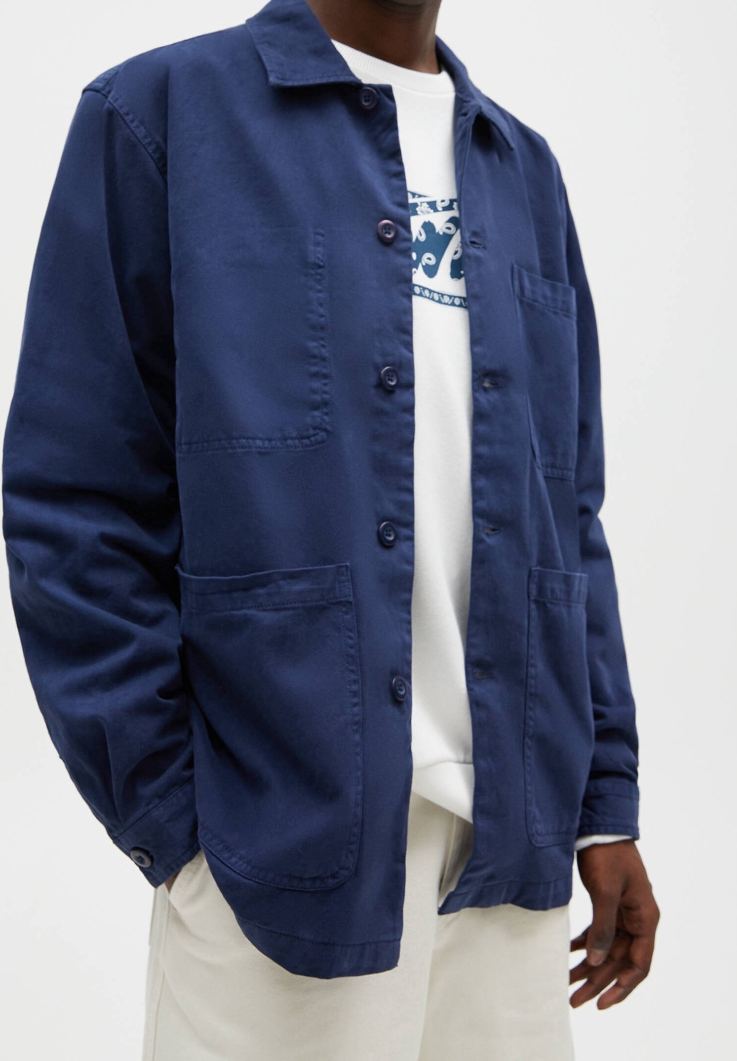 Veste d'été PULL&BEAR - bleu foncé