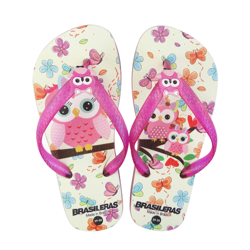  Brasilianische Strand-Flip-Flops, bedruckt mit 20 Garden-Motiven, hergestellt in Brasilien