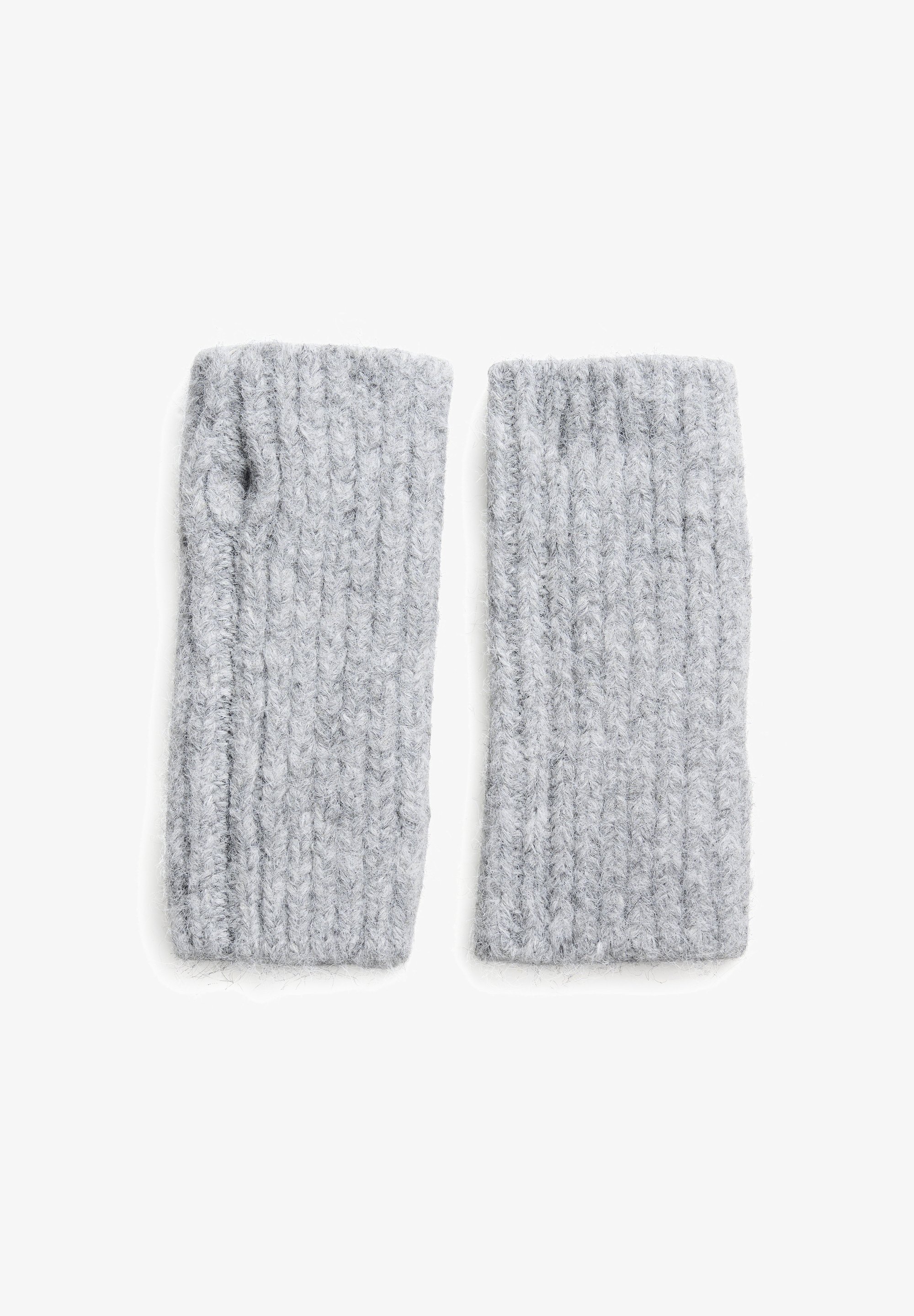 Kaffe HENRY - Rękawiczki bez palców - szary melanż