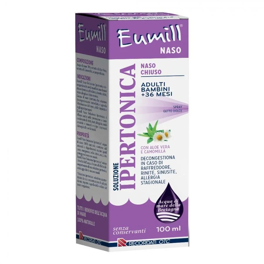 EUMILL Eumill Ρινικό Σπρέι Sol Iperton Αποσυμφορημένο Ρινικό