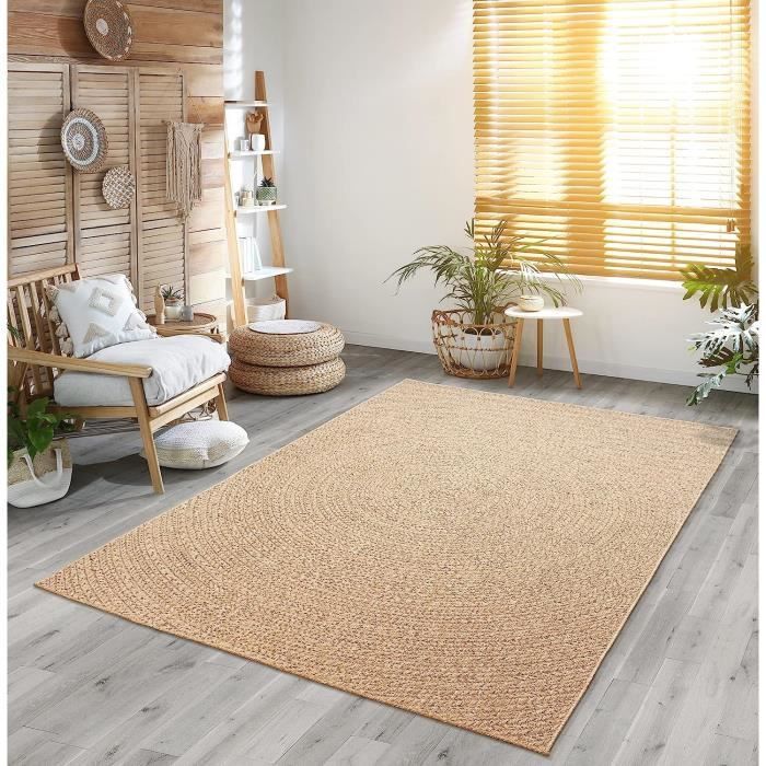 Buitenkleed - THE CARPET - jute-look - 60x180 cm - UV-bestendig - Beige (5004)