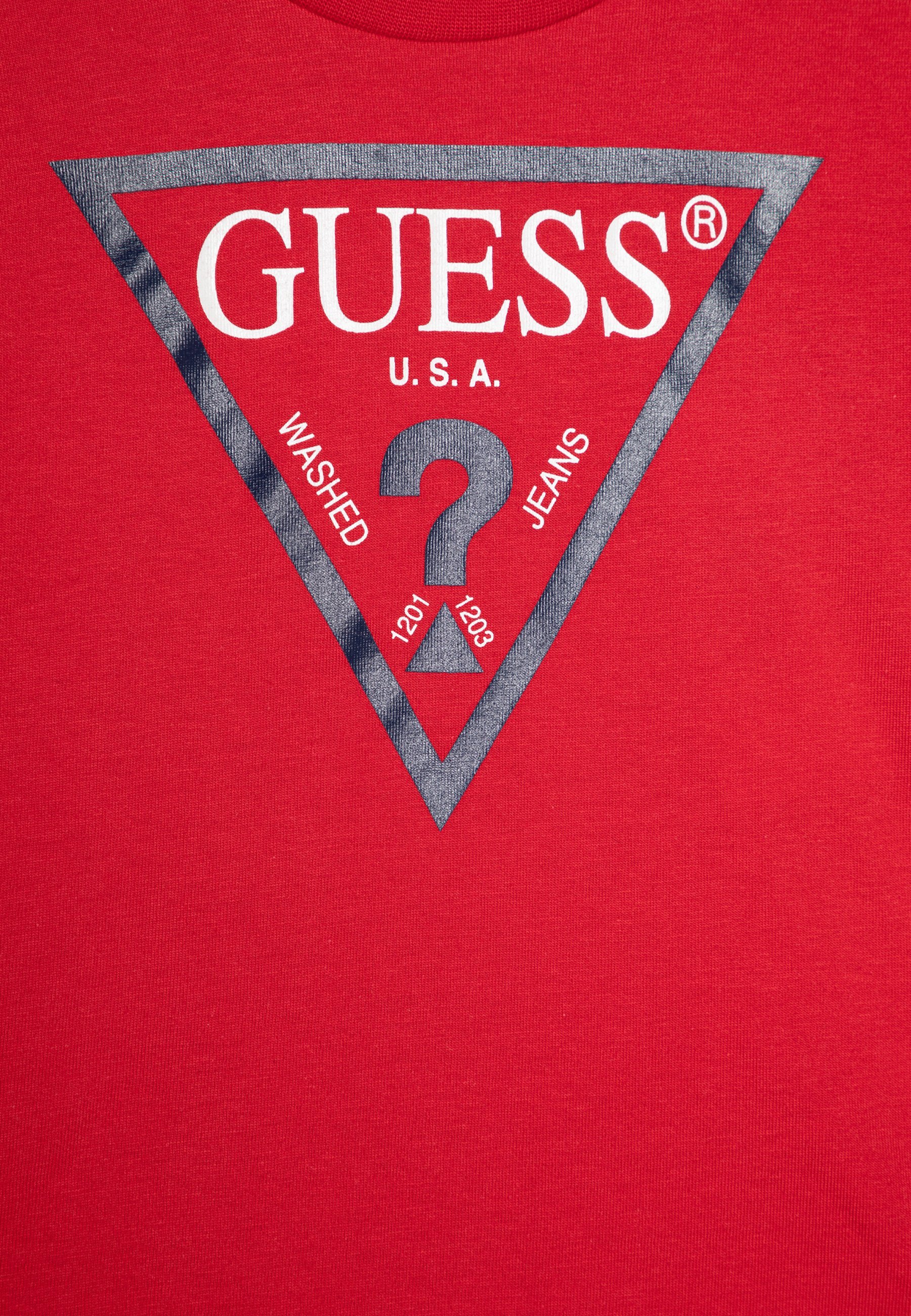 T-shirt imprimé Guess - rouge vif