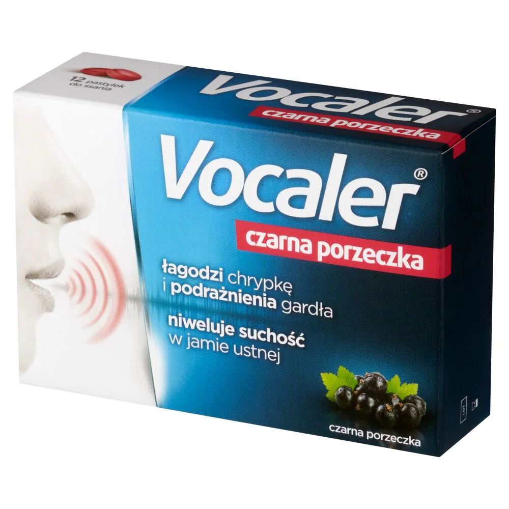Vocaler Czarna Porzeczka, Pastylki do ssania