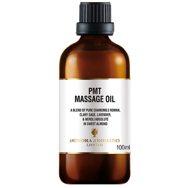Amphora Aromatics PMT Massageolja 100ml Glas