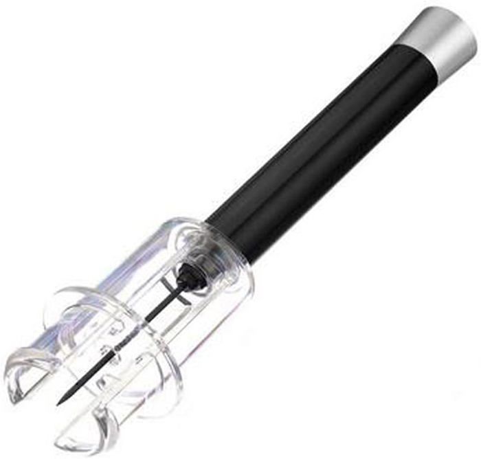 Luftdruck-Korkenzieher, Weinflaschenöffner, Sommelier-Zubehör, elegantes Werkzeug (schwarz)