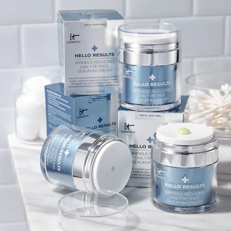 Hello Results dnevni serum-krema s retinolom za smanjenje bora 50 ml - IT Cosmetics