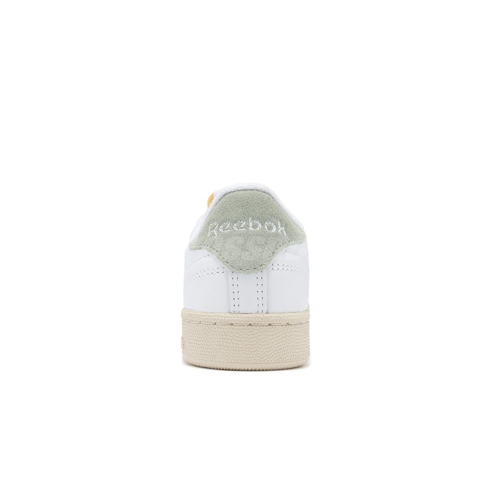 Reebok Club C 85 Vintage Footwear White Vintage Green Women Casual