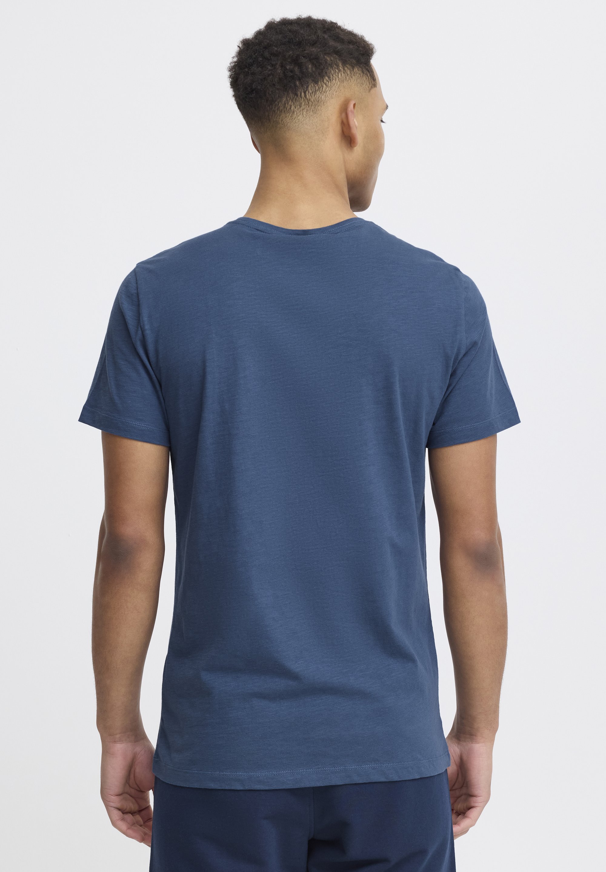 Blend BHPILLO - Bedrucktes T-Shirt - Dunkelblauer Denim