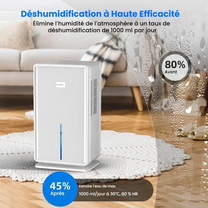 Dehumidifier - FIMEI - YP2118 - 3L Tank - 7 Color Lighting - Silent Sleep Mode