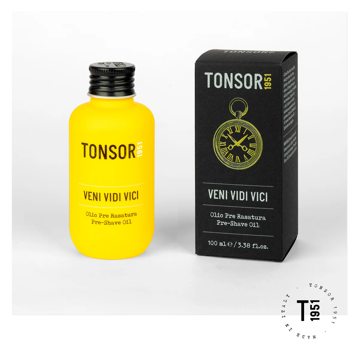 Rasatura e Cura della Barba Veni Vidi Vici Olio Pre Rasatura - Olio per Rasatura, Pre Shave