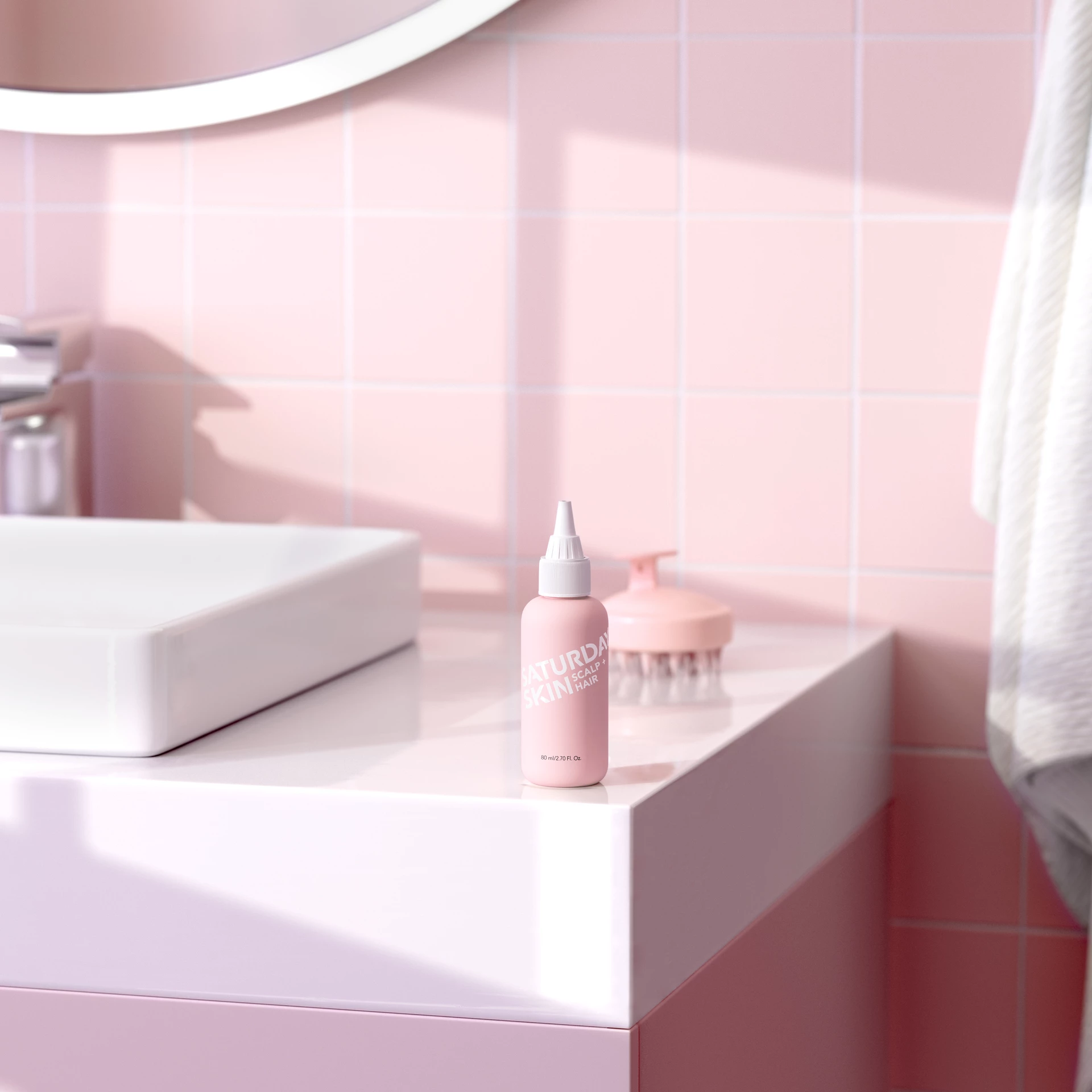 Fejbőr + Hajerősítő Peptid Kezelés 80 ml - Saturday Skin