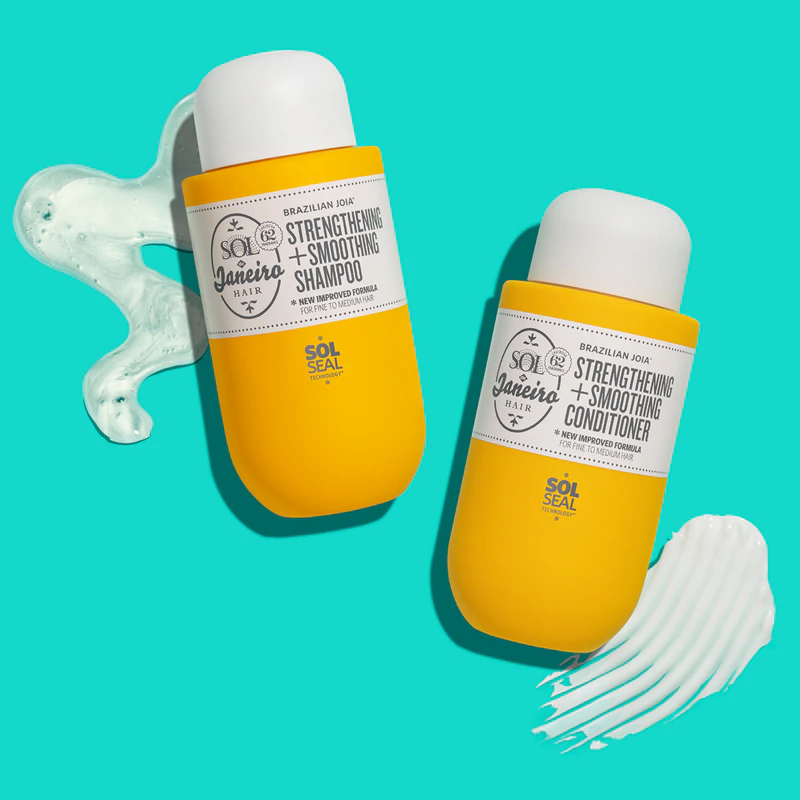 condicionador Sol de Janeiro Brazilian Joia™ suaviza e regenera os cabelos danificados.