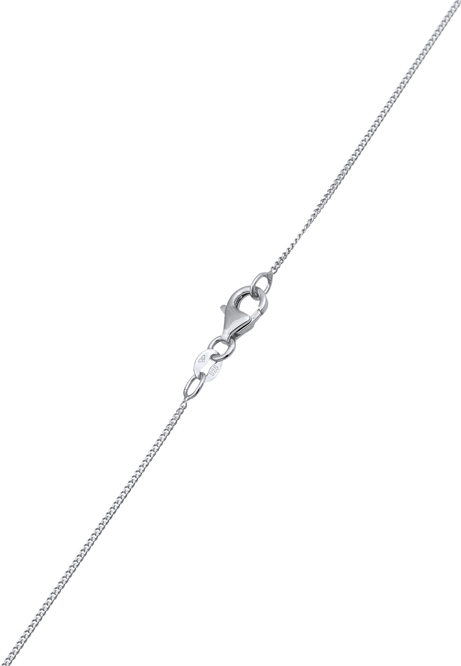 Elli Femmes Cœur pendentif set clous d'oreilles avec cristaux en argent sterling 925