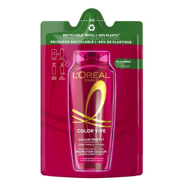 Náplň do šampónu L'Oréal Paris Elseve Color Vive<br>250 ml