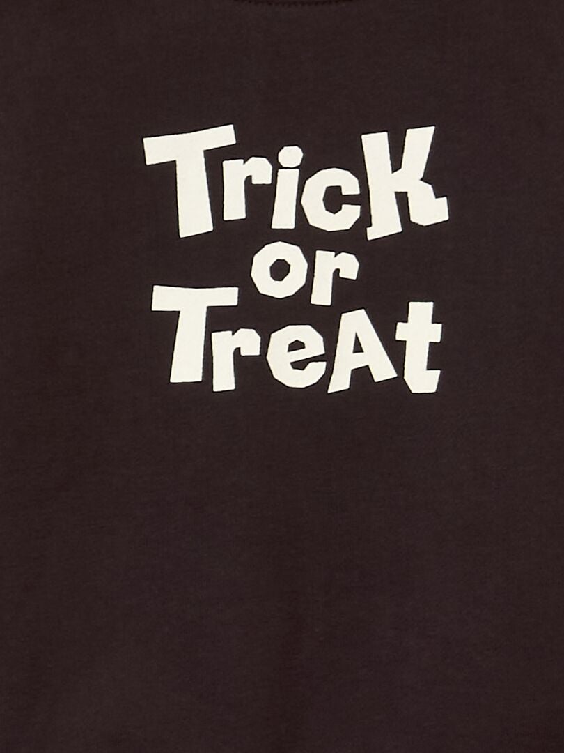 Sweatshirt + joggingbroek set - 2-delig - Halloween - Bruin