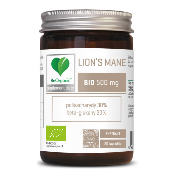 Aliness izvleček levje grive BIO 500 mg
