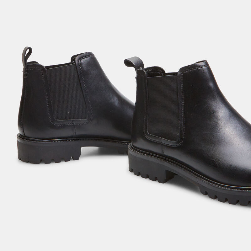 Chelsea boots van echt leer