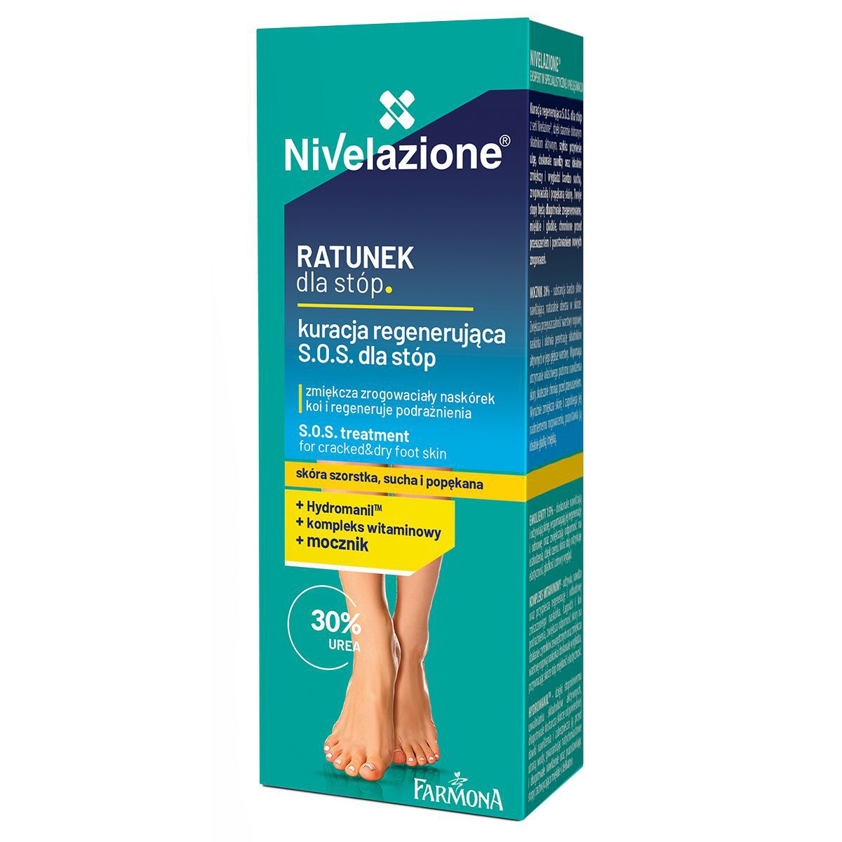 Nivelazione SOS -jalkahoito 50 ml Rescue for feet