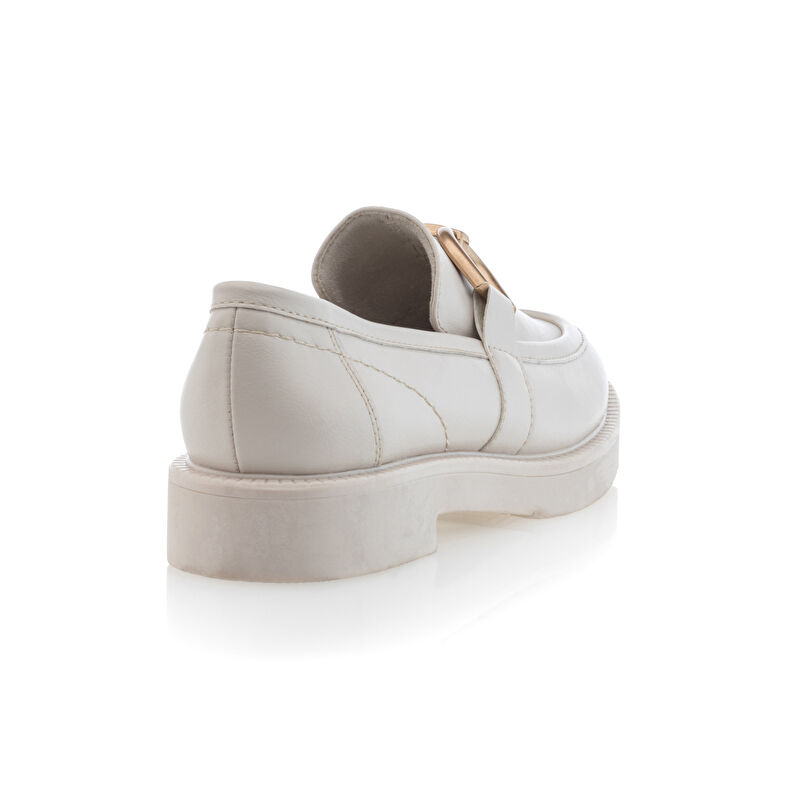 Beige Damen-Loafer/Bootsschuhe