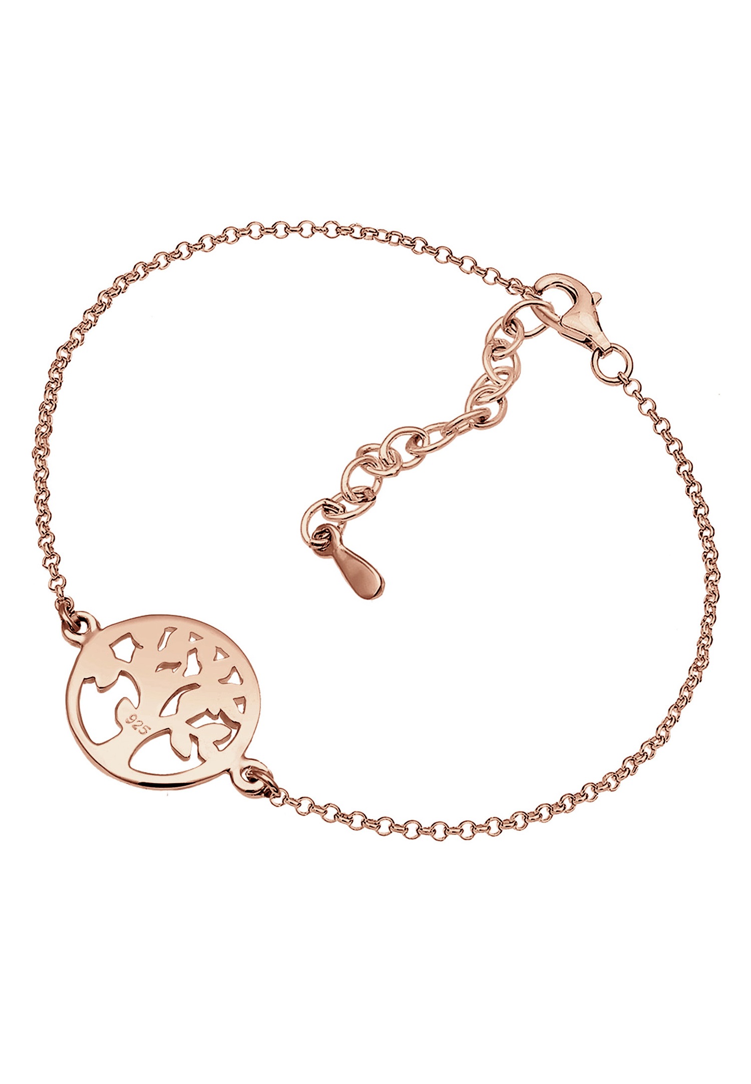 Elli Femmes Pendentif arbre de vie en argent sterling 925