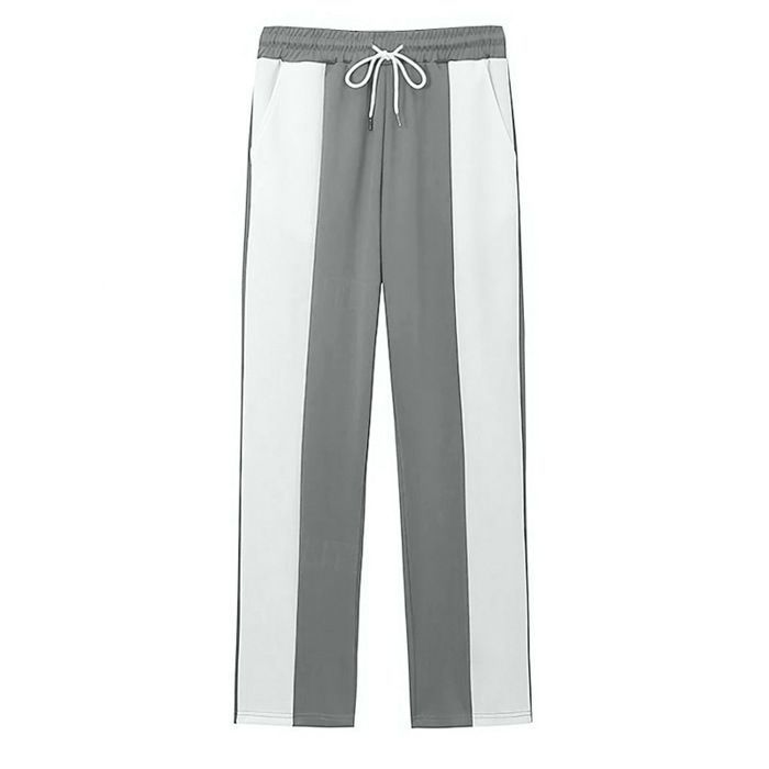 Pantalon de jogging Homme Grande Taille Pantalons de Sport Homme Respirant Casual pour Running et Fitness avec Poches - Gris