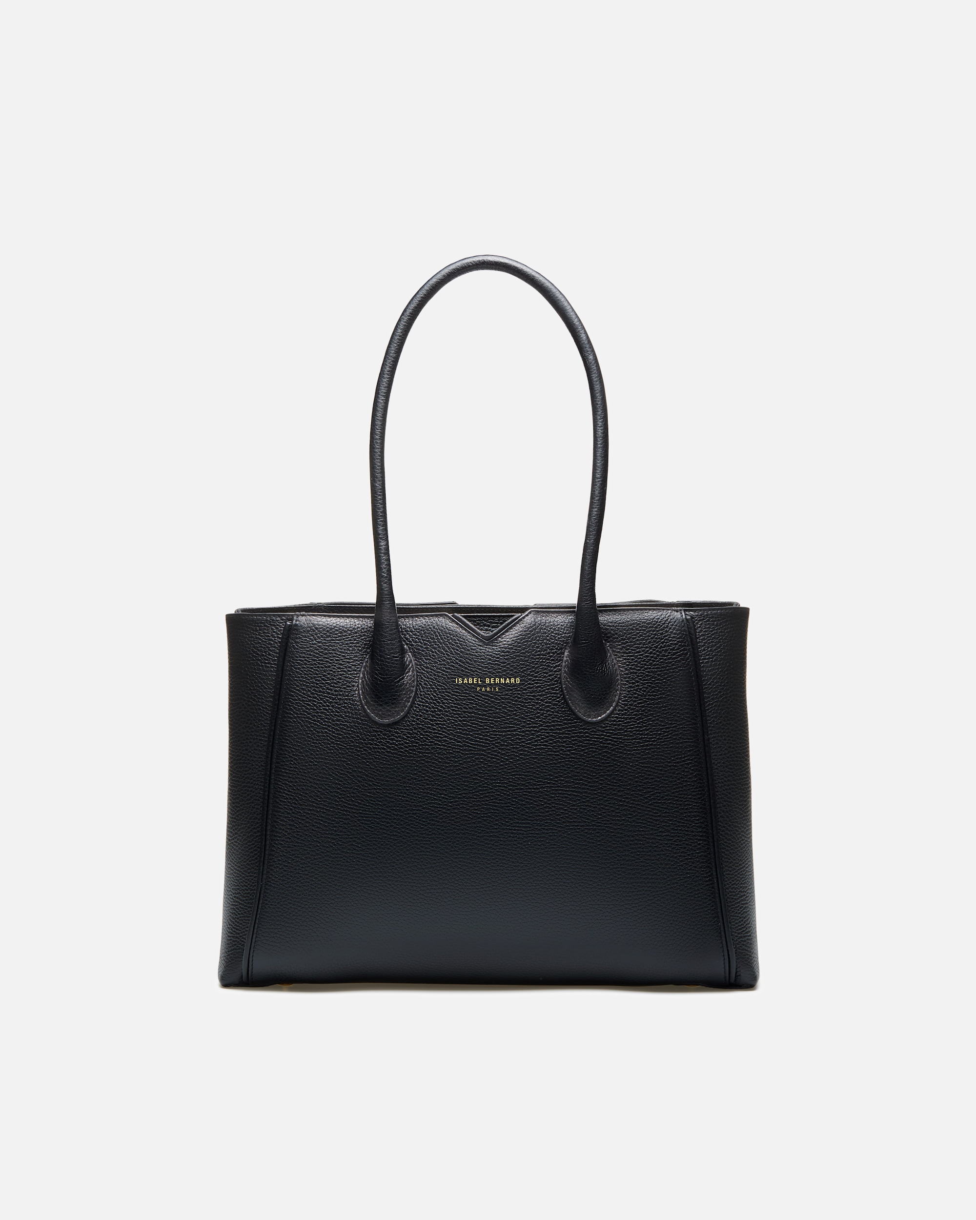Sac à main Isabel Bernard Honoré Cloè noir - cuir de veau - Honoré Cloè