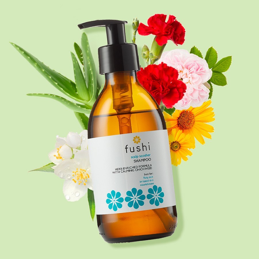 „Fushi“ galvos odos raminamasis šampūnas, augalinis – 230 ml