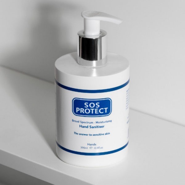 SOS Protect alkoholiton käsien desinfiointiaine, 300ml