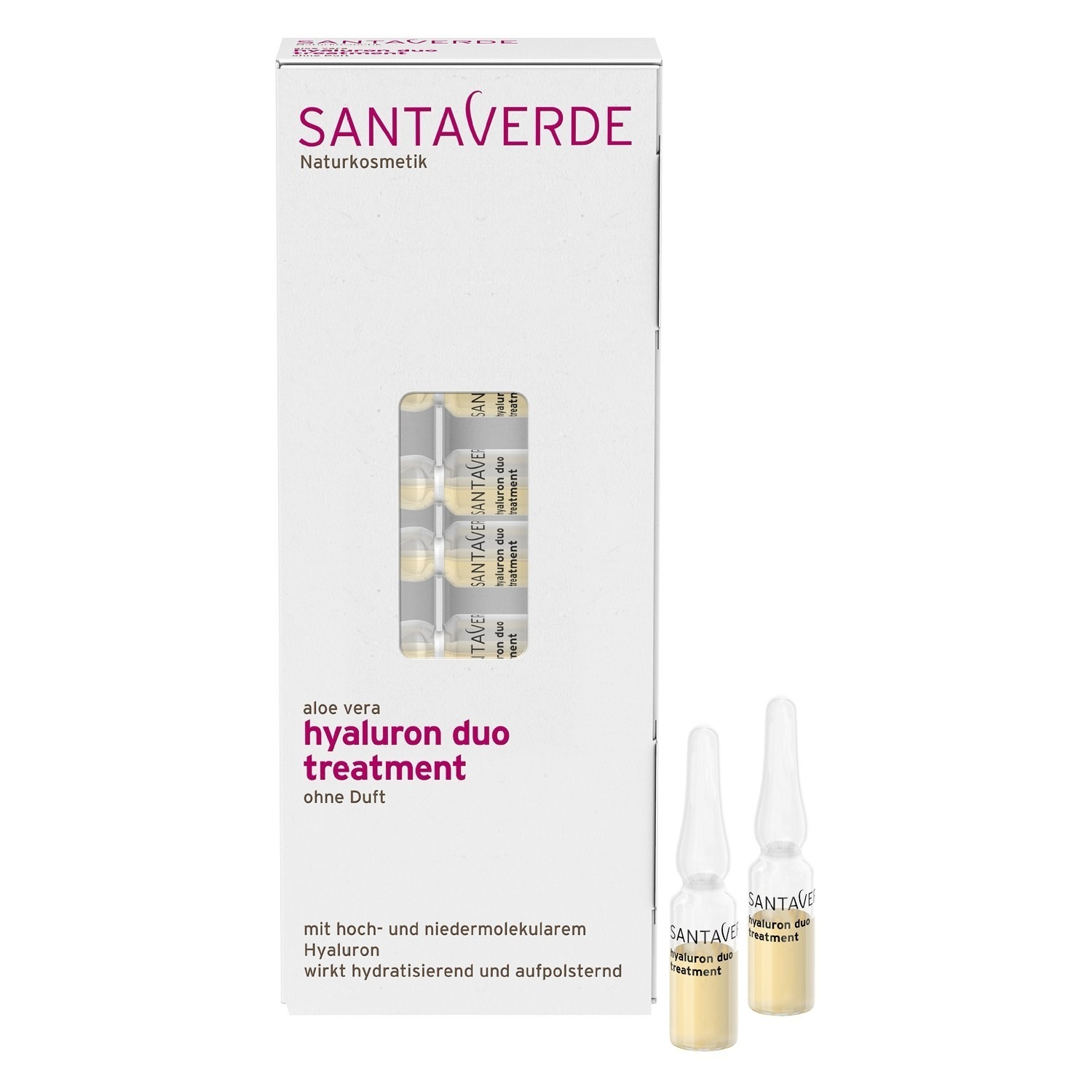 Santaverde Ampullenserum Hyaluron Duo Treatment - 10 ml