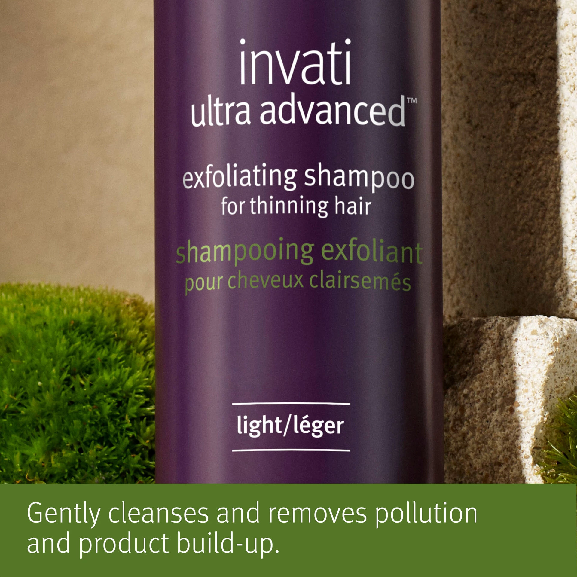 Invati Ultra Advanced piling šampon lagani 50 ml - Aveda