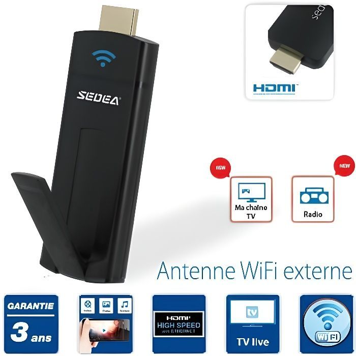 SEDEACAST 2 Dongle multimediale HDMI WiFi