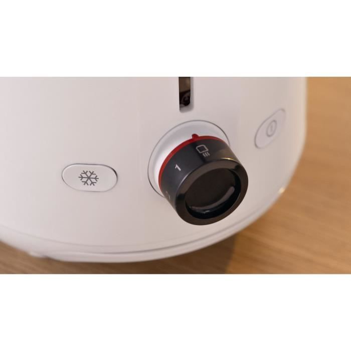 Tostapane - BOSCH - TAT2M121 MyMoment - Bianco - 2 fette - centratura automatica del pane - funzioni di scongelamento e riscaldamento