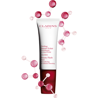 Clarins Peeling Beauté Eclair AHA BHA Resurfacing Exfolierande ansiktskräm Förstärker lystern 50 ml 50 ml