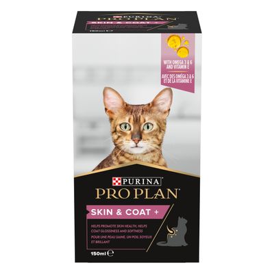 Purina Pro Plan Katzen-Ergänzungsöl für Haut und Fell (für ausgewachsene Katzen)