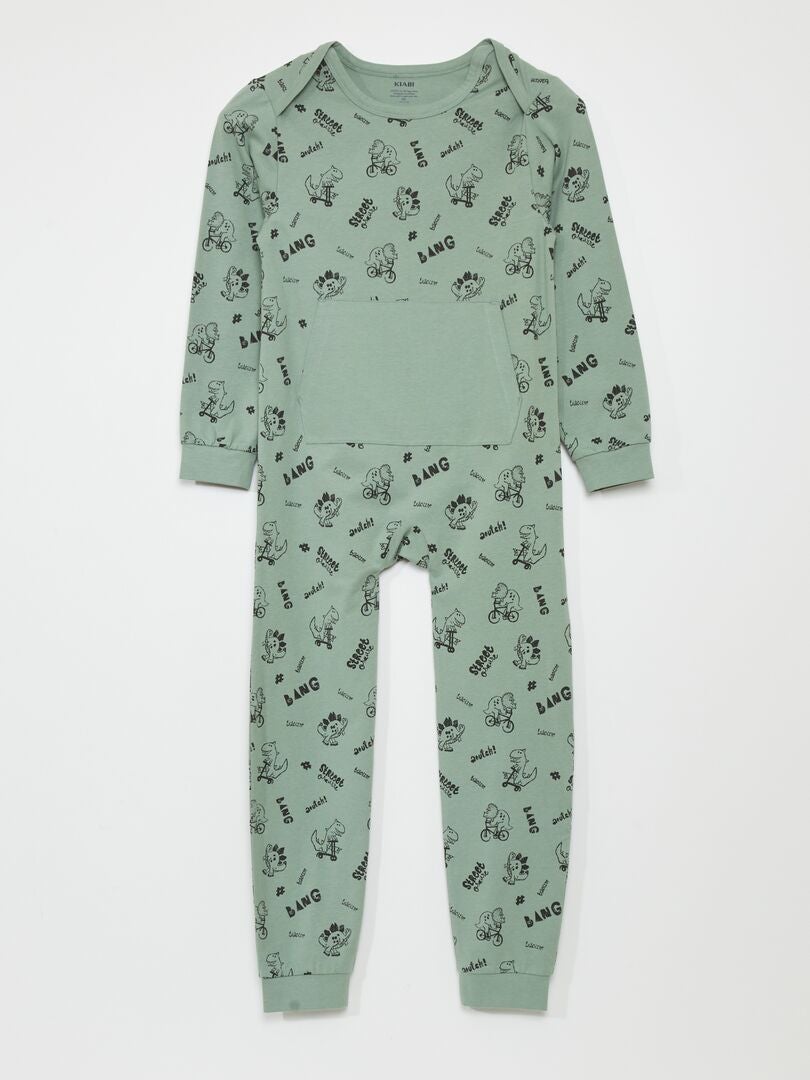 Pyjamapak - Gemakkelijk aan te trekken - GROEN